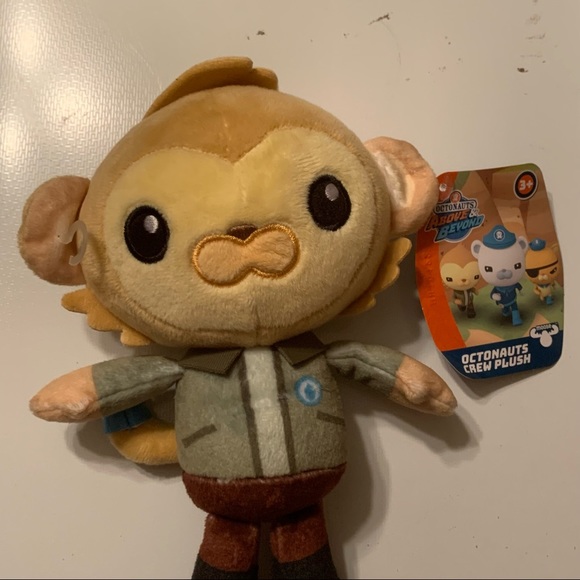 OCTONAUTS Above & Beyond PAANI 8" Crew Mate MONKEY Stuffed Plush 2022 NWT!! - Picture 2 of 3